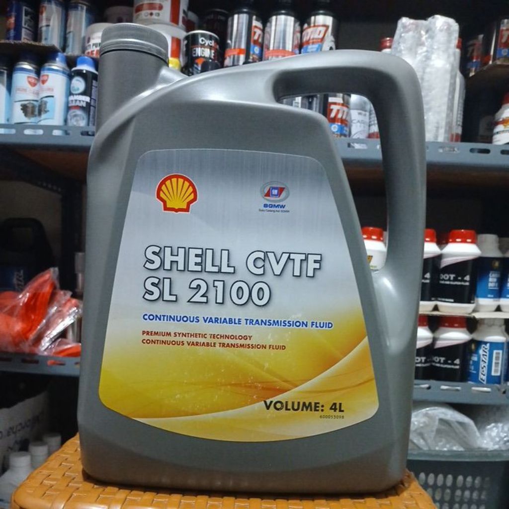 Jual Oli matic cvtf wuling/shell cvtf wuling SL 2100 isi 4L-original ...