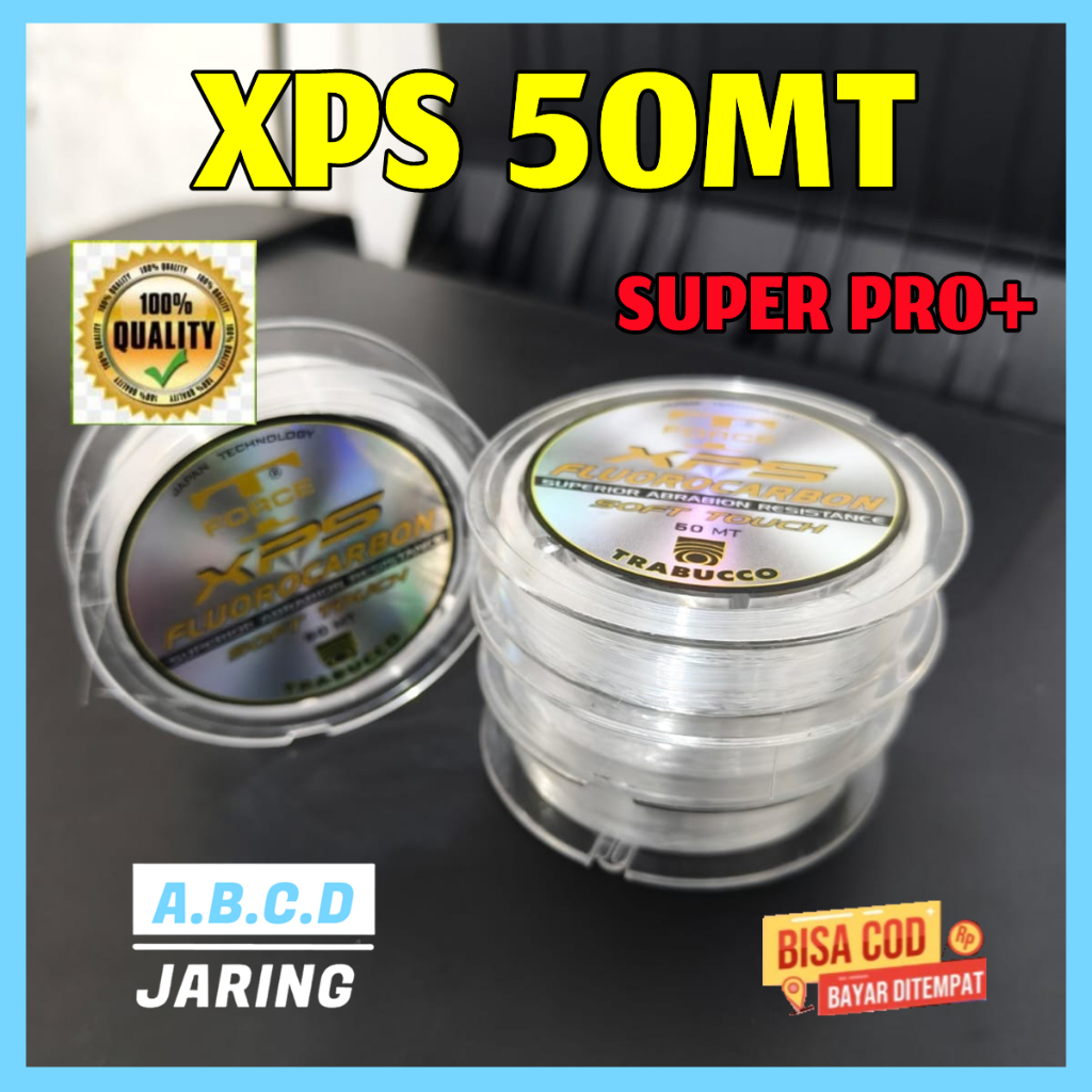 Jual Senar Pancing Leader XPS FLUOROCARBON 50M | Shopee Indonesia