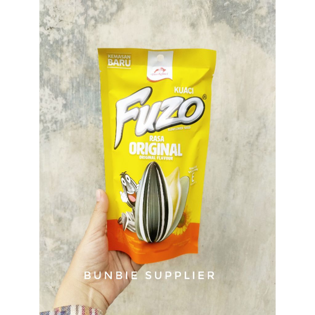 Jual Kuaci FUZO Dua Kelinci Rasa Original 140gr (PACK) | Shopee Indonesia