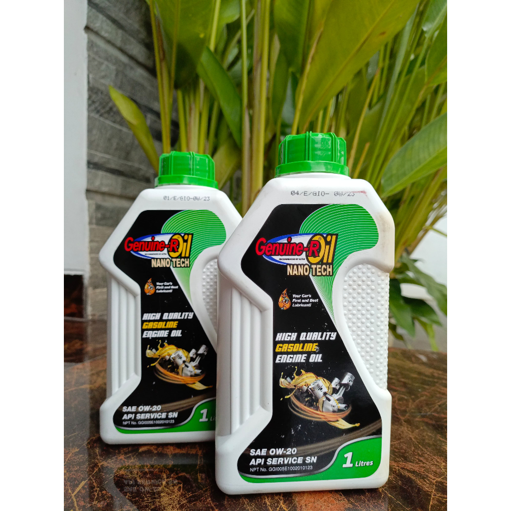 Jual Genuine Oli Mesin Daihatsu Astra Genuine R Oil NANO TECH SAE 0W-20 ...