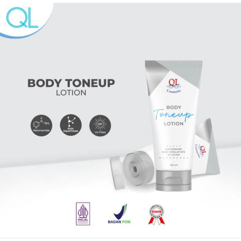 Jual QL Body Tone Up Lotion 150ml | Shopee Indonesia