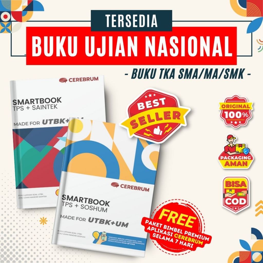 Jual PROMO PAKET HEMAT 2 BUKU SNBT 2025 SAINTEK+SOSHUM | Shopee Indonesia