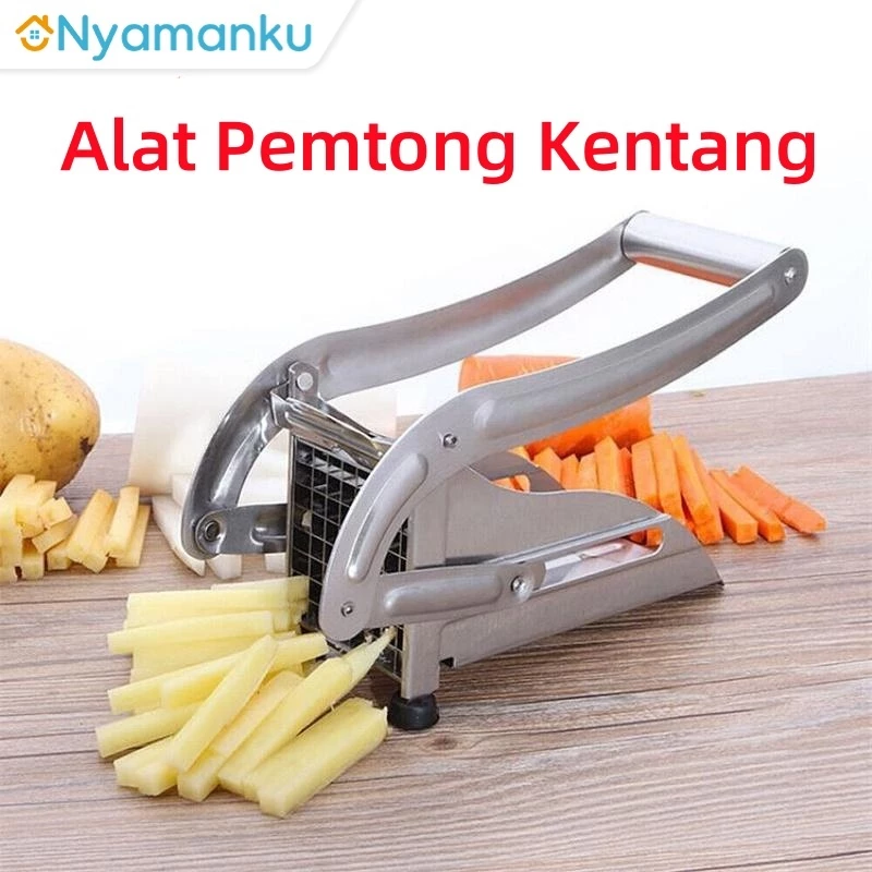 Alat Pemotong Kentang Multifungsi Baja Tahan Lama