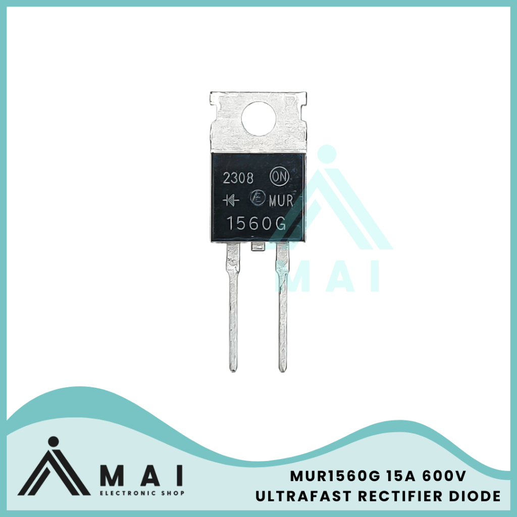Jual MUR1560G UltraFast Rectifier Diode 600V 15A - ON Semiconductor ...