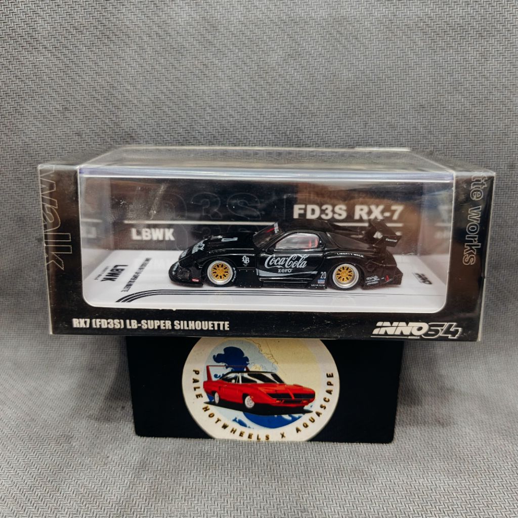 Jual INNO64 MAZDA RX7 FD3S LBWK LB -SUPER SILHOUETTE COCA COLA BLACK ...