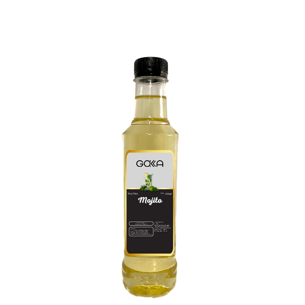 Jual GOKKA Sirup Minuman Rasa Mint Mojito 350ml Syrup Premium HALAL ...