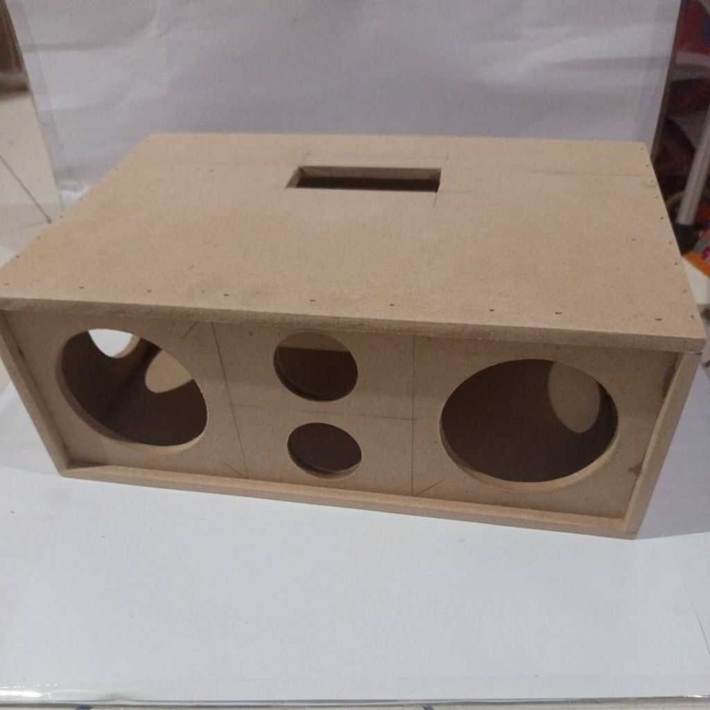 Jual BOX SPEAKER 3 INCH + TWEETER 1.5 INCH + PBR 3 INCH | Shopee Indonesia