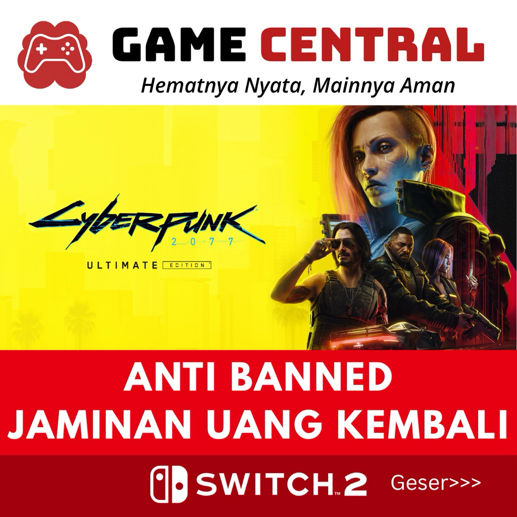 Jual Cyberpunk 2077 : Ultimate Edition Nintendo Switch 2 | Shopee Indonesia