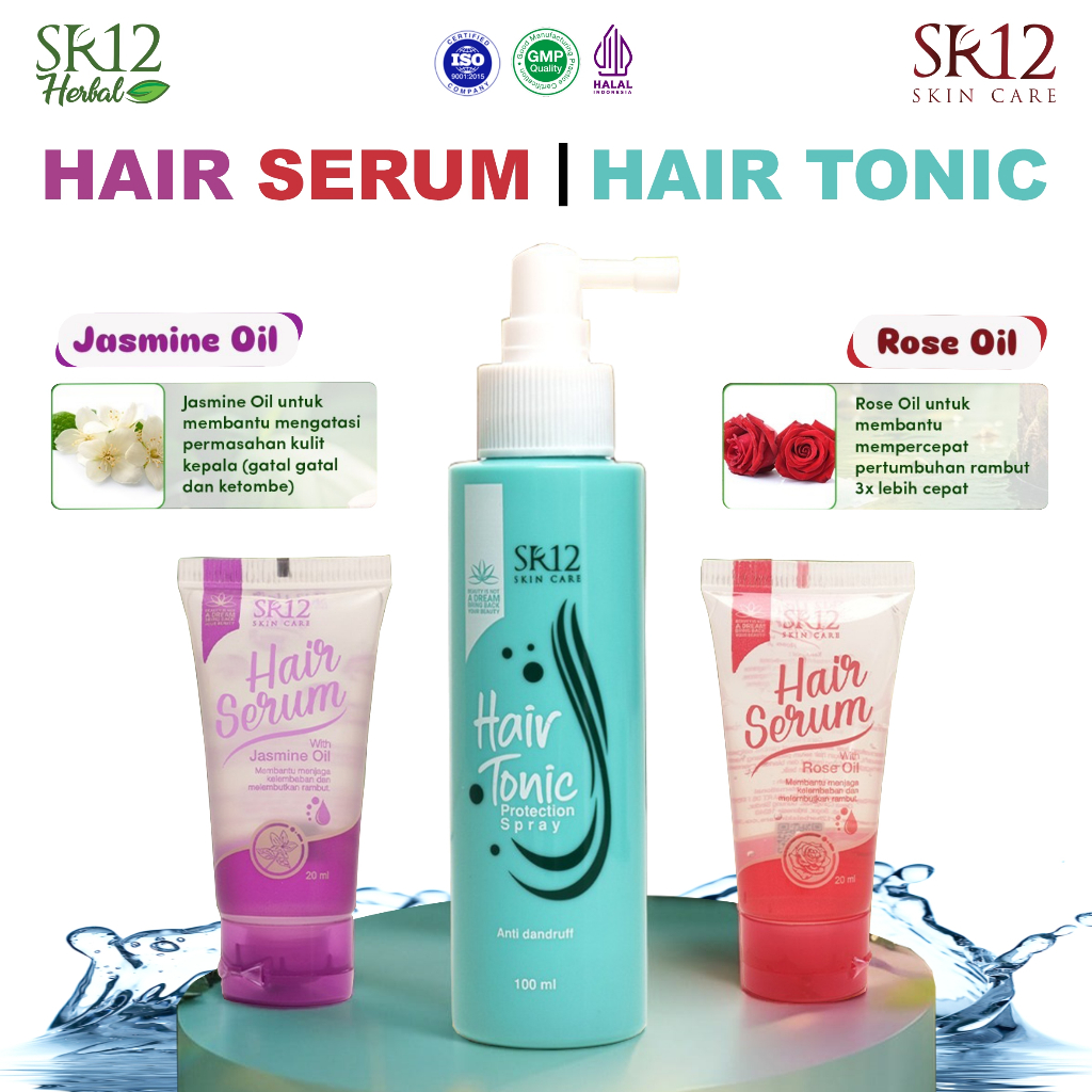 Jual Treatment Rambut SR12 Hair Serum Hair Tonic | Menjaga Kelembapan ...
