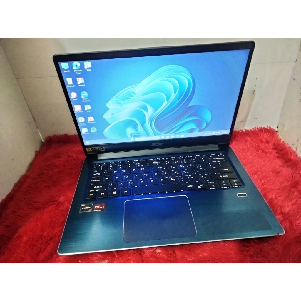 Jual Acer swift sf314-41G/AMD RYZEN 7/RAM 12GB ssd 256/AMD RADEON VEGA ...
