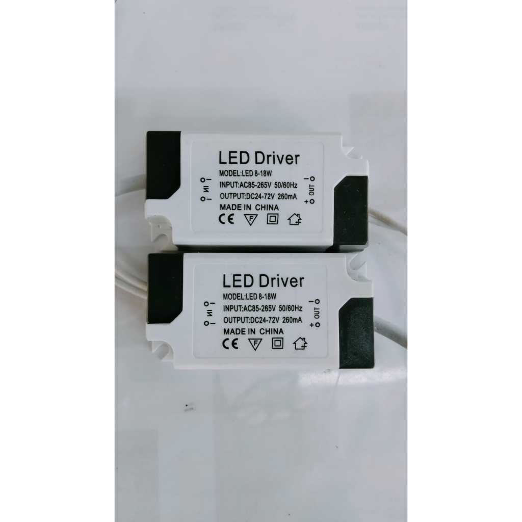 Jual LED DRIVER PANEL 8-18W POWER SUPLAY PANEL TRAFO PANEL DOWNLIGHT ...