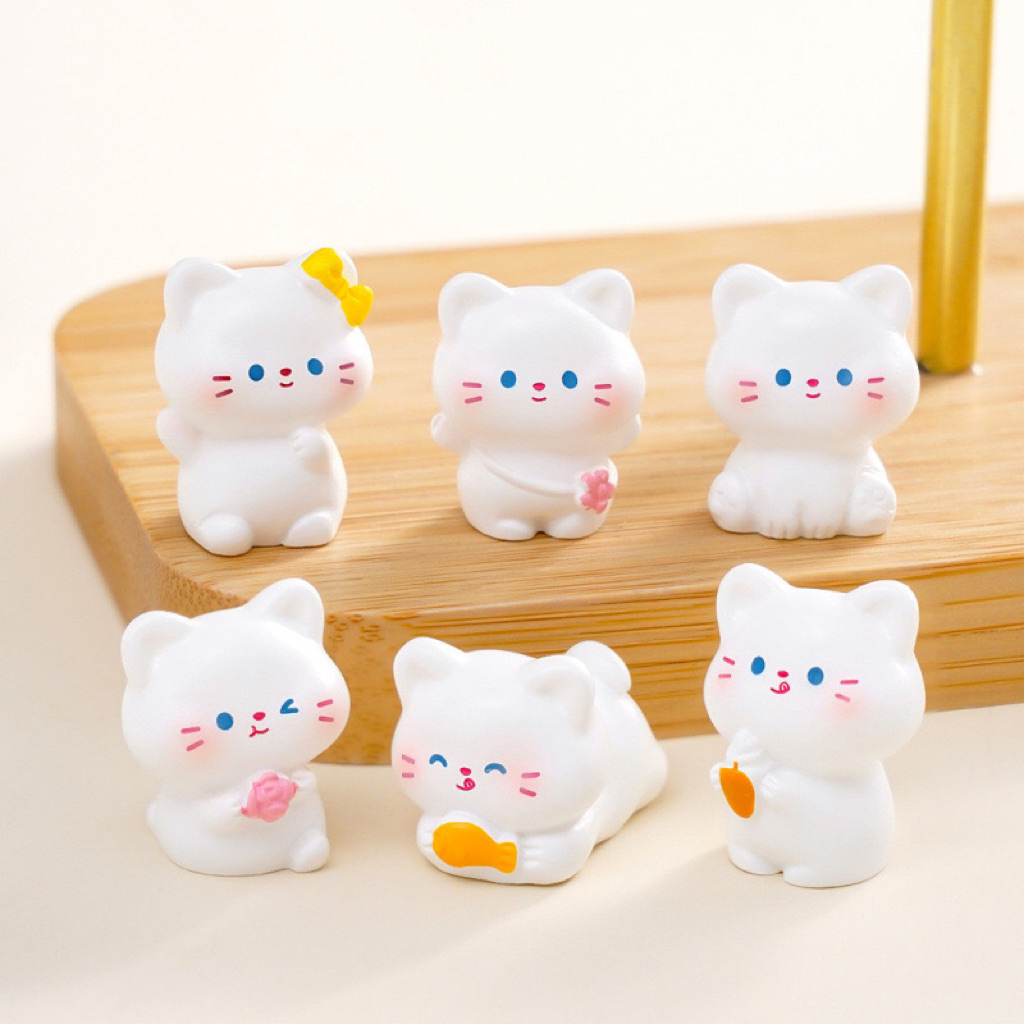 Jual (1Pcs) C139 Figure 3D Mini Kitty Cat Kucing | Shopee Indonesia