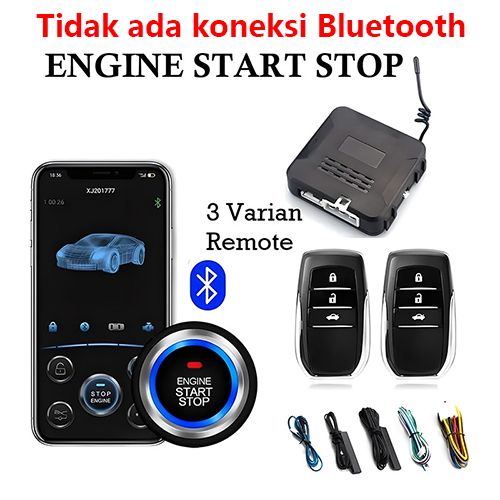 Jual mobil passive keyless entry push start engine autolock stater ...