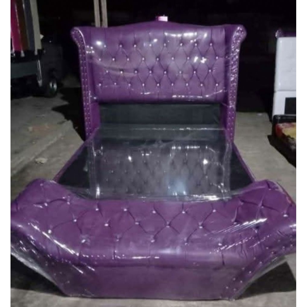 Jual Divan Ranjang Kasur Sandaran Jaguar T160cm + Bench Bahan Oscar ...