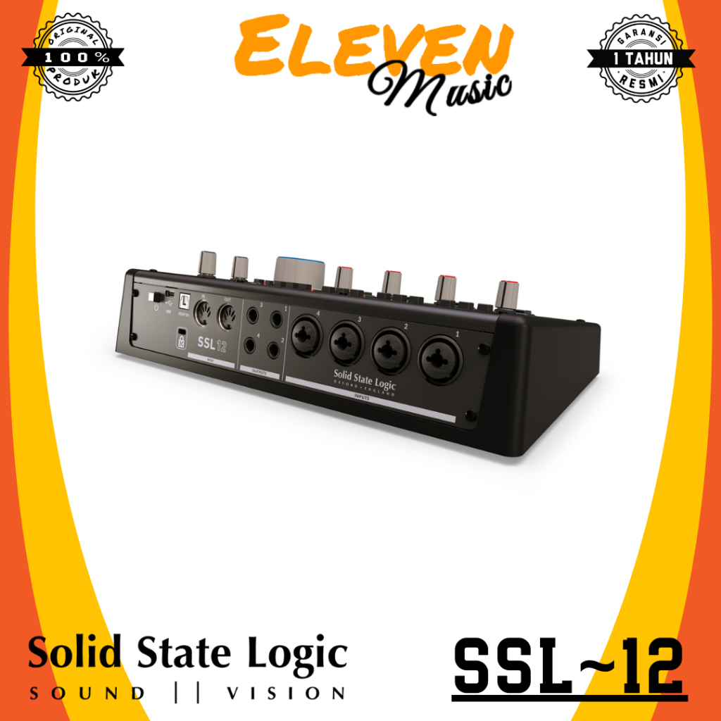 Jual SSL 12 Solid Stage Logic 12 USB Audio Interface Soundcard ...