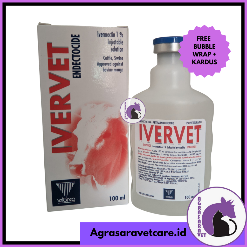 Jual Bremamectin 100 ml - obat cacing mirip IVERVET | Shopee Indonesia