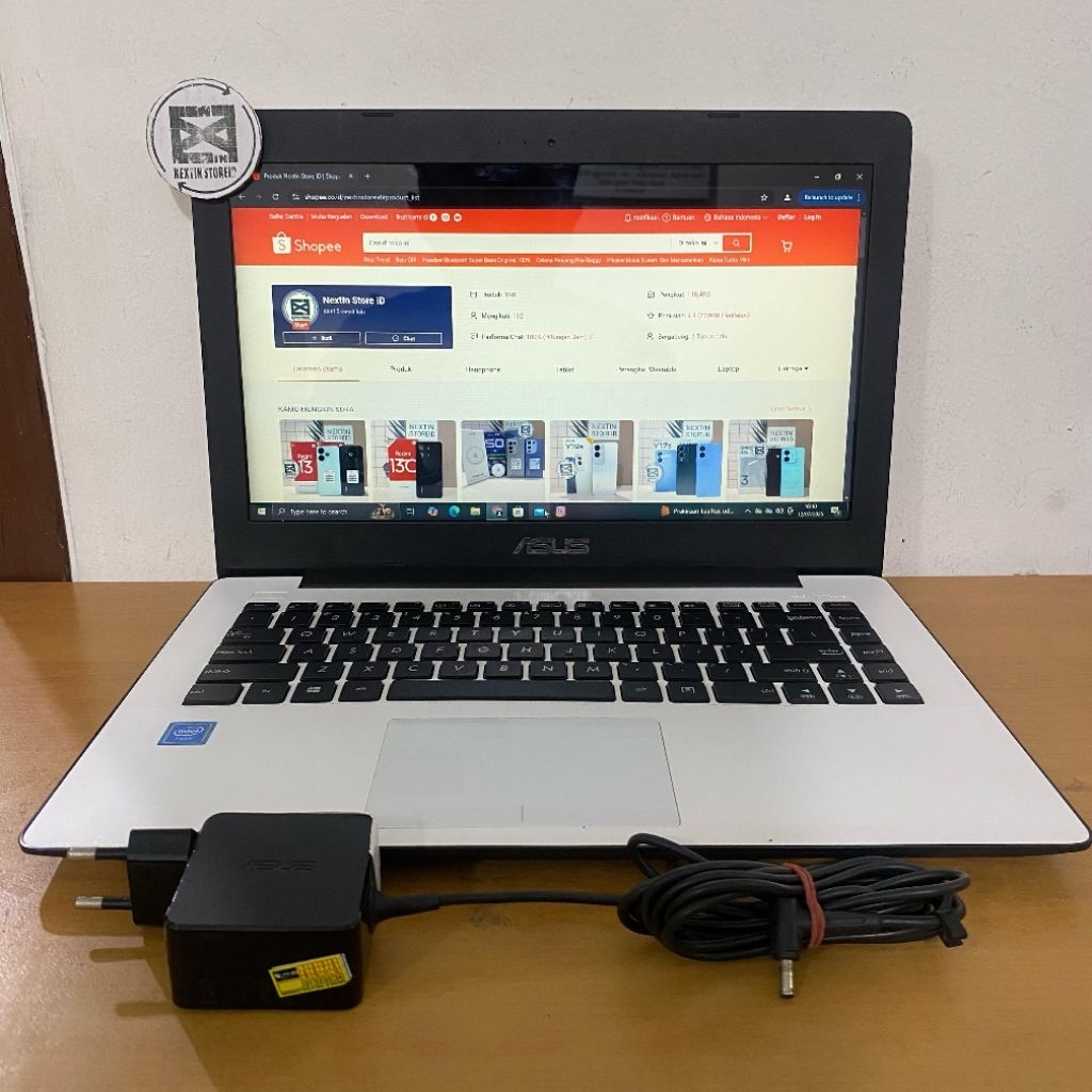 Jual LAPTOP ASUS X453SA CELERON N3050 8GB 14INCH SECOND | Shopee