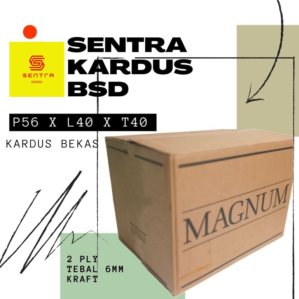 Jual Kardus Besar / Jumbo Untuk Packing / Pindahan P56 x L40 x T40 ...