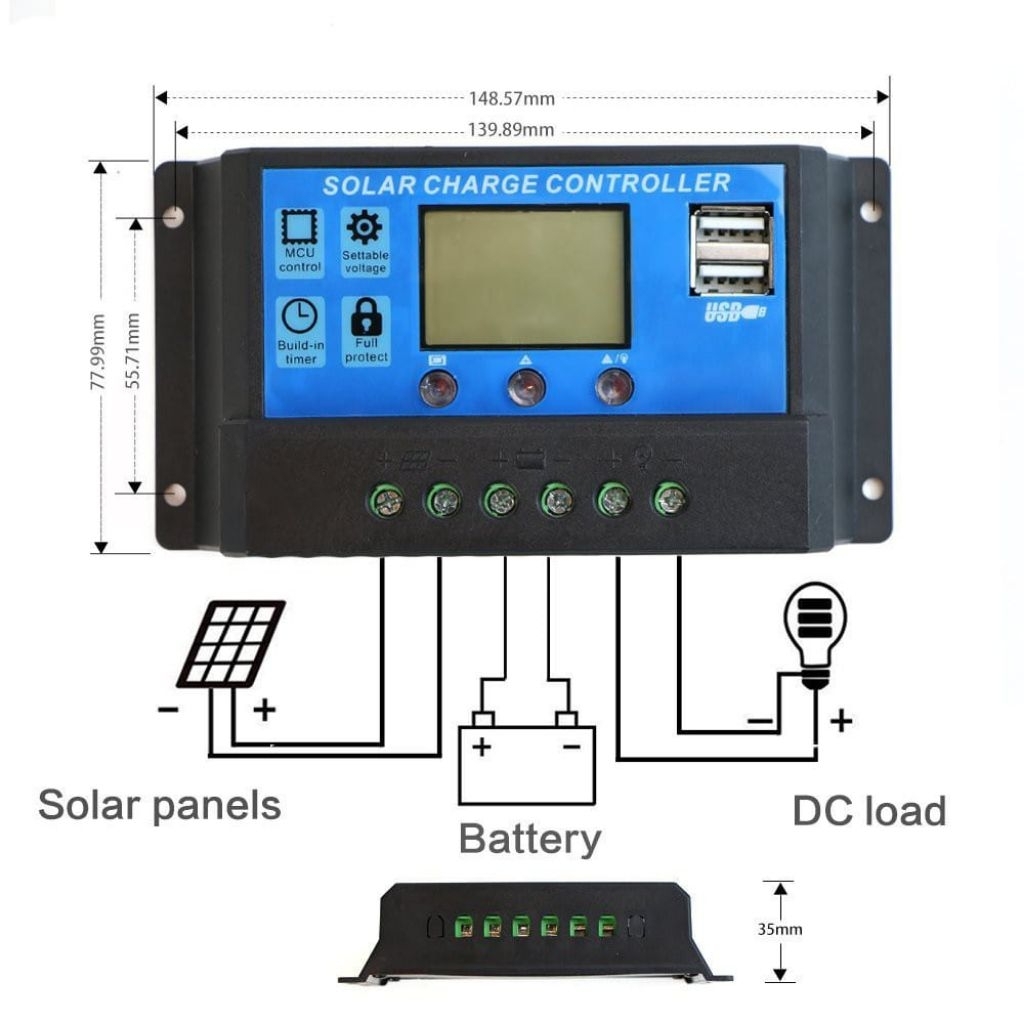 Jual Solar Controller Panel Surya 20A | Shopee Indonesia