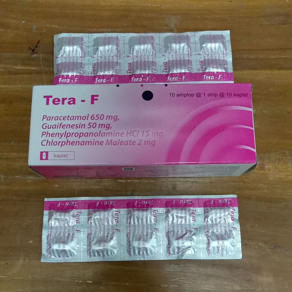 Jual Tera f 1 strip 10 tablet | Shopee Indonesia