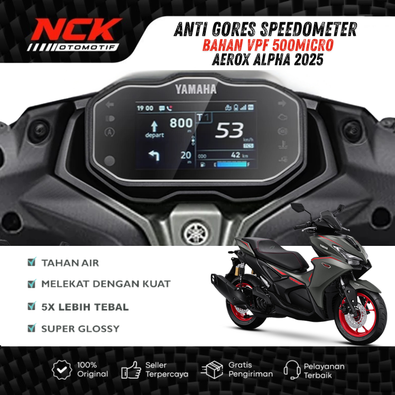 Jual ANTIGORES SPEEDOMETER AEROX ALPHA 2025 BAHAN VPF 500 MICRO TEBAL ...