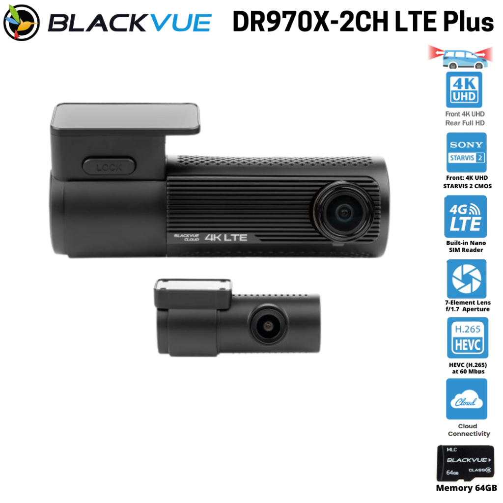 Modulo 4G LTE BlackVue CM100LTE Per Dashcam DR770X/DR970X – Con SIM Lebara