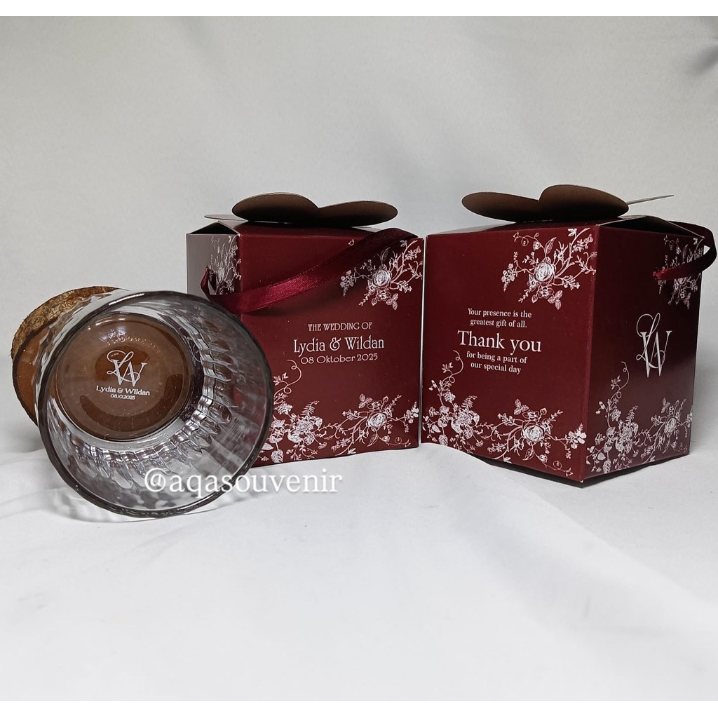 Jual SOUVENIR PICCA KEMASAN BOX CUSTOM / SOUVENIR PERNIKAHAN / SOUVENIR ...