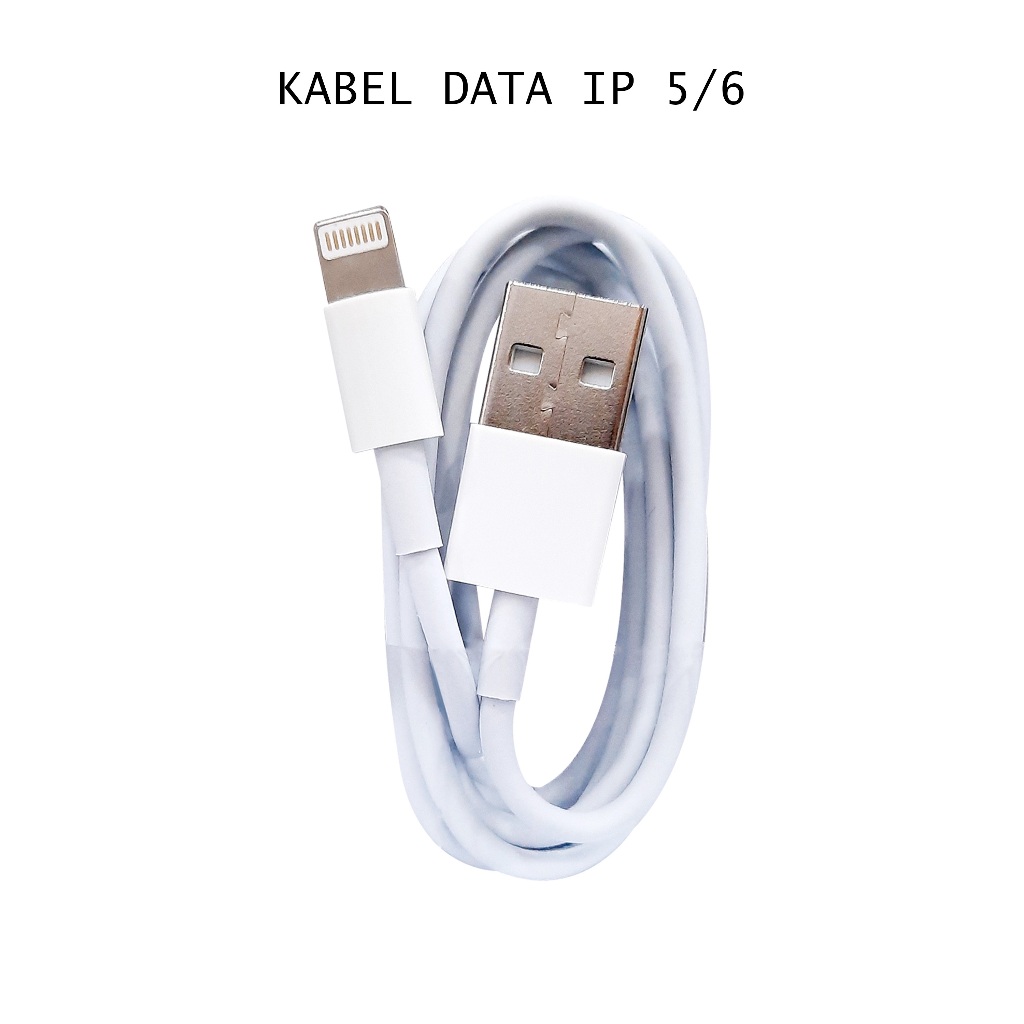 Jual KABEL DATA LIGHTNING ORIGINAL CABLE DATA IP 5/6/7/8 ORIGINAL 100 ...