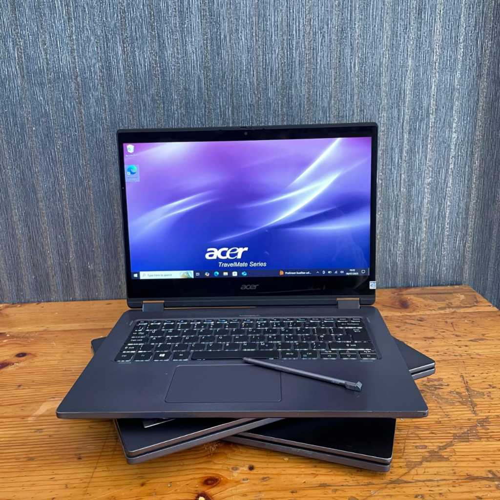 Jual LAPTOP SECOND Laptop Acer Travelmate Spin || P414RN-51,Grey ...