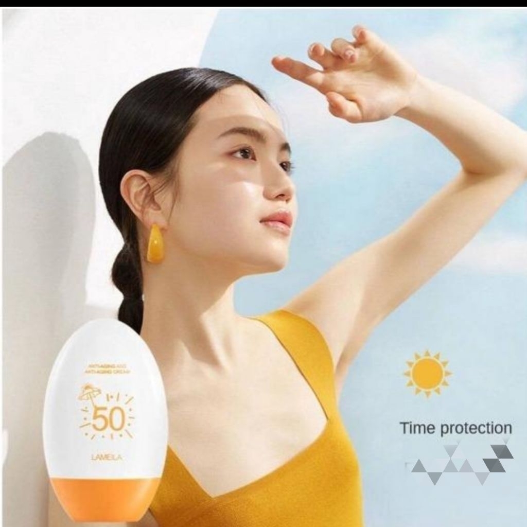 Jual Suncreen Sunblock UV cream SPF50+++ anti aging hydrating ...