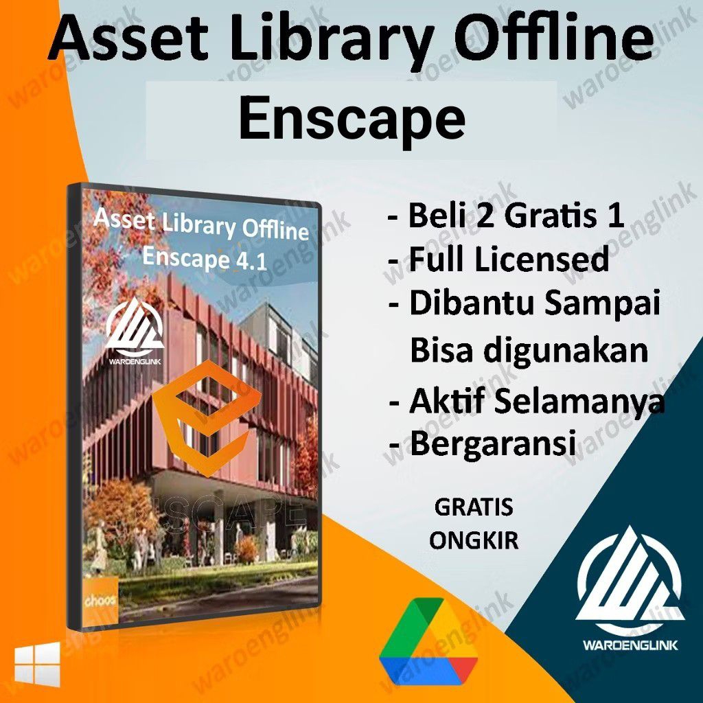 Jual Asset library offline untuk enscape | Shopee Indonesia