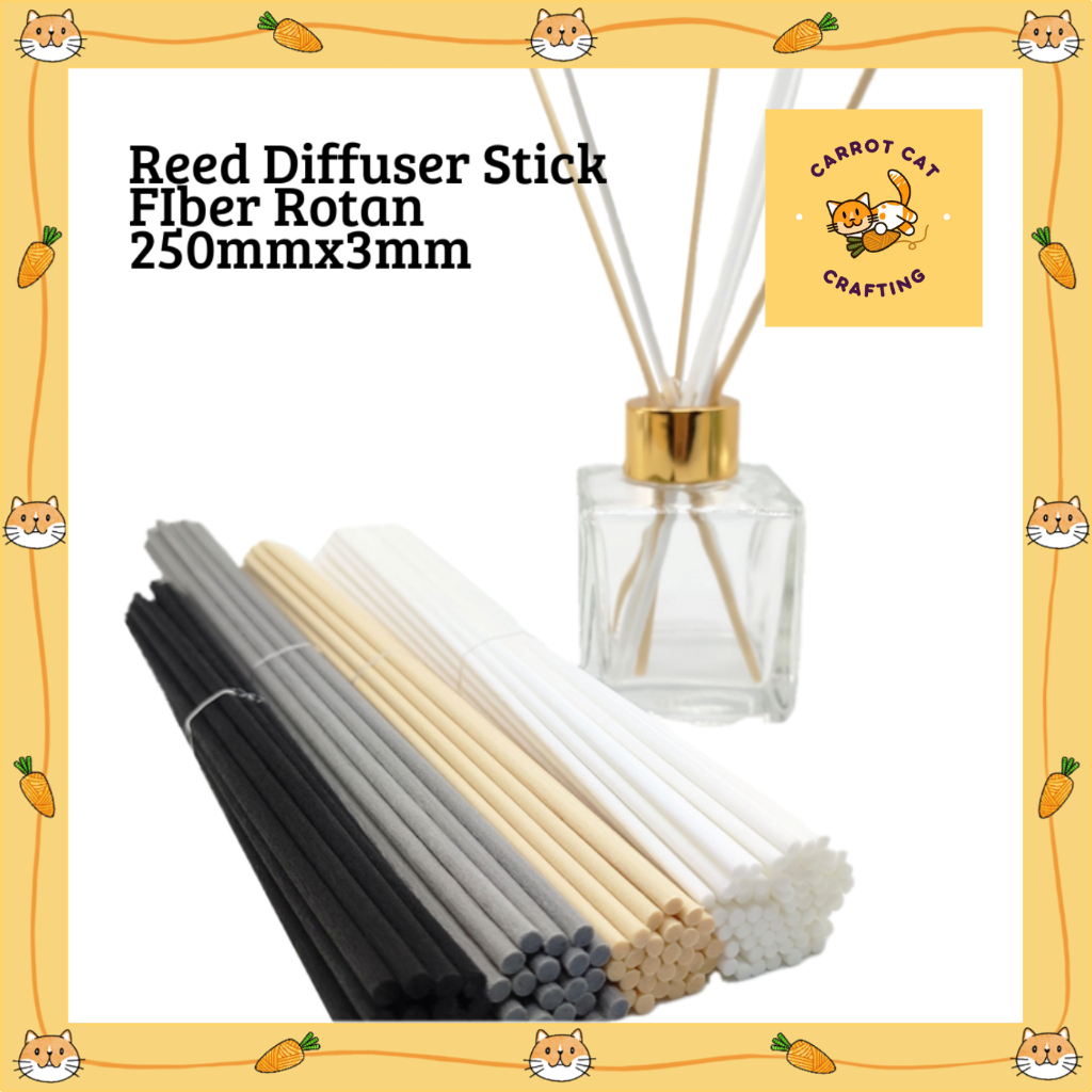 Jual Reed Diffuser Stick FIber Rotan 250mmx3mm | Shopee Indonesia