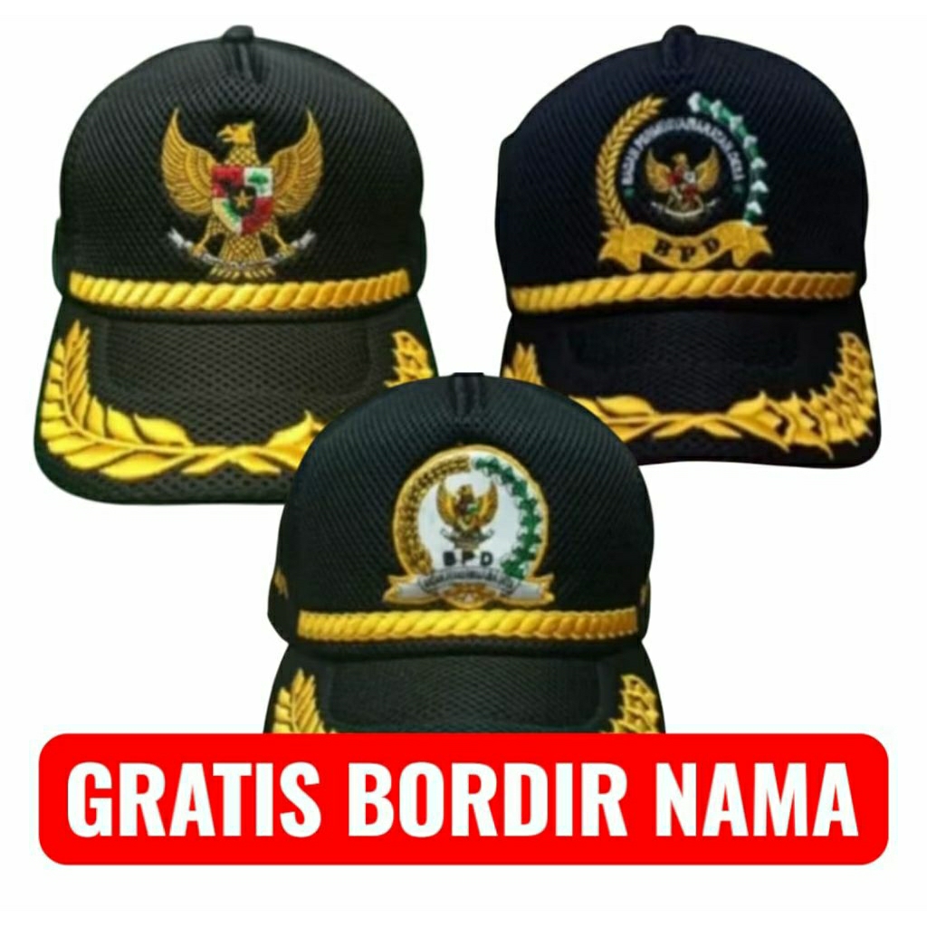 Jual TOPI BPD/ TOPI BADAN PERMUSAWARATAN DESA/ BPD/TOPI | Shopee Indonesia