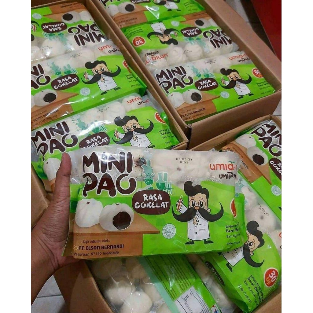 Jual UMIAMI MINIPAO COKLAT ISI 15 FROZEN FOOD | Shopee Indonesia