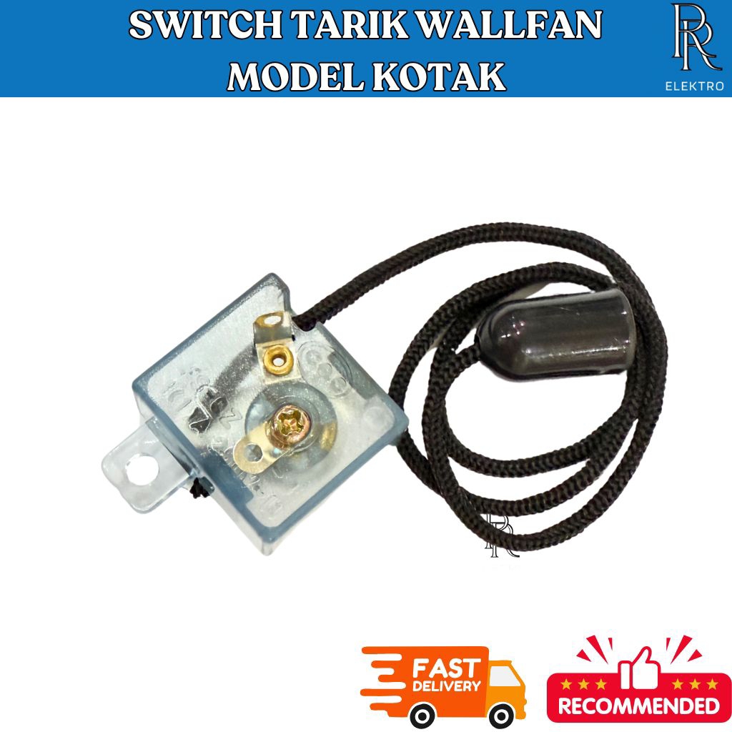 Jual switch kipas wall fan model kotak saklar tarik kipas angin dinding ...