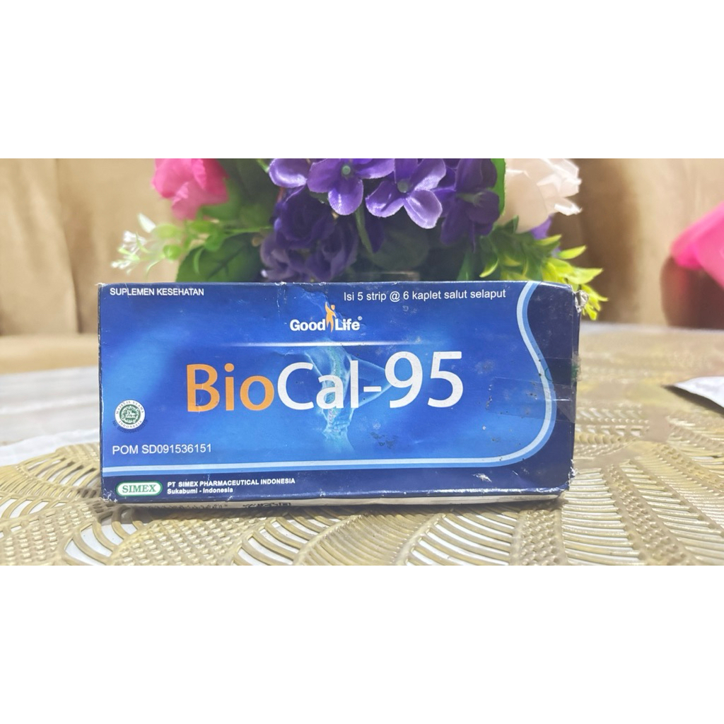 Jual BioCal-95 1BOX - Membantu memelihara kesehatan tulang TEMBUS BPOM ...