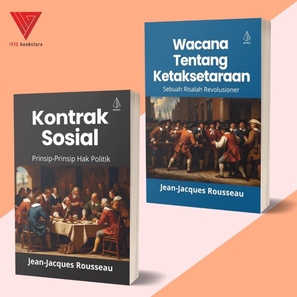 Jual Iyig - Buku Jean Jacques Rousseau - Buku Kontrak Sosial - Buku ...