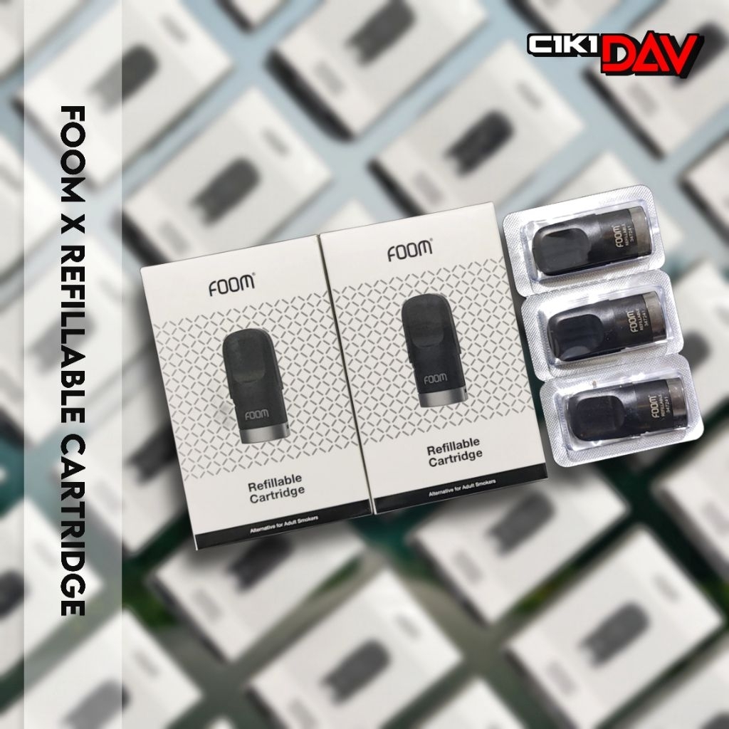 Jual FOOM Refillable cartridge authentic | Shopee Indonesia