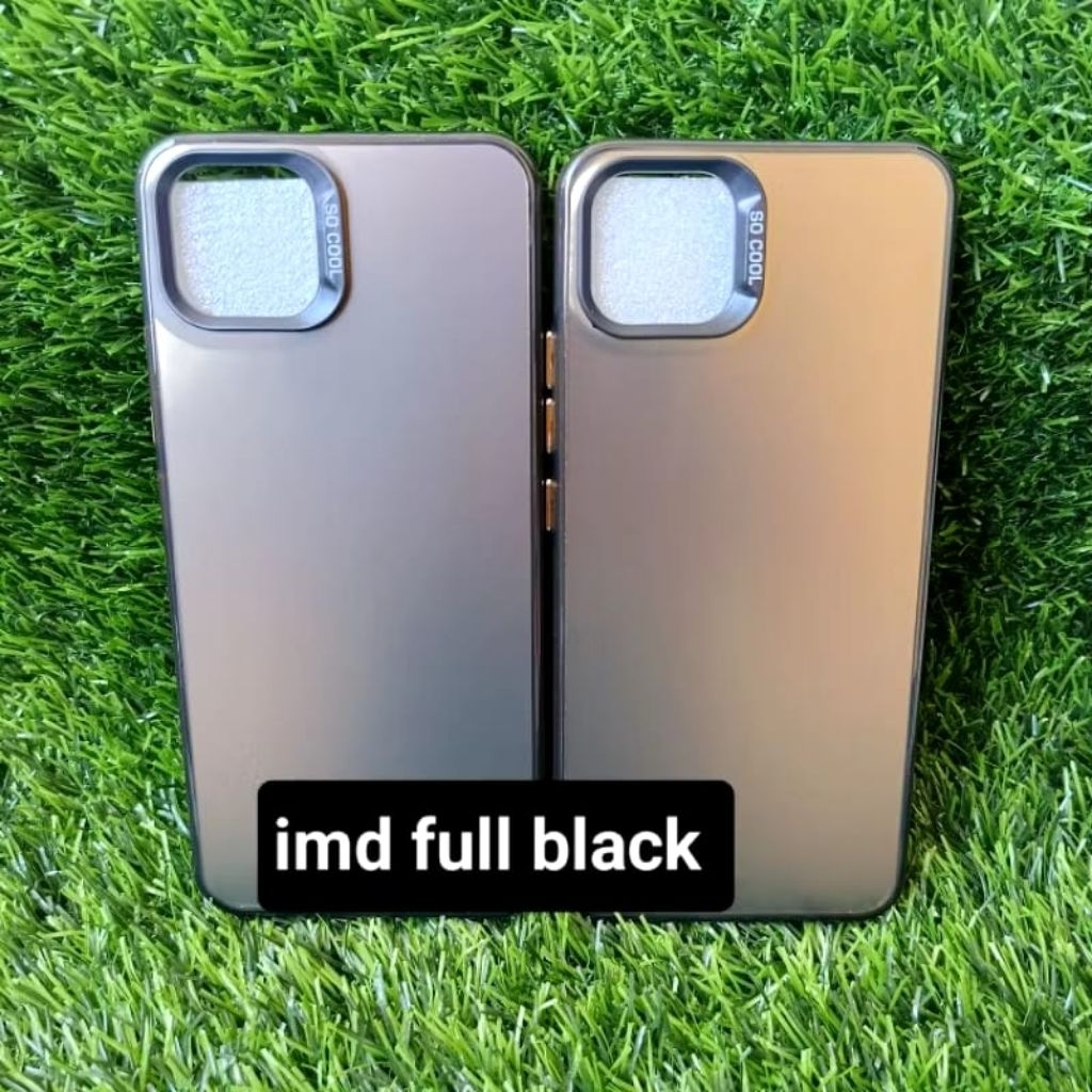 Jual CASE IMD BLACK XIAOMI REDMI A1/A2 2023 CASING HYBRID IMD SO COOL ...