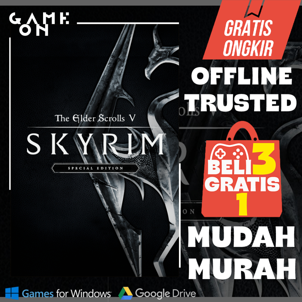 Jual The Elder Scrolls V Skyrim Special Edition: Action Adventure Game ...