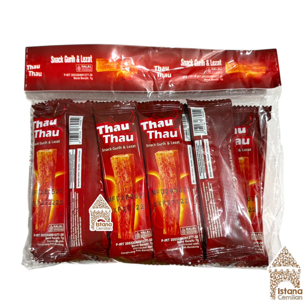 Jual Thau Thau Snack Stik Pedas Pack (isi 20 pcs) | Shopee Indonesia