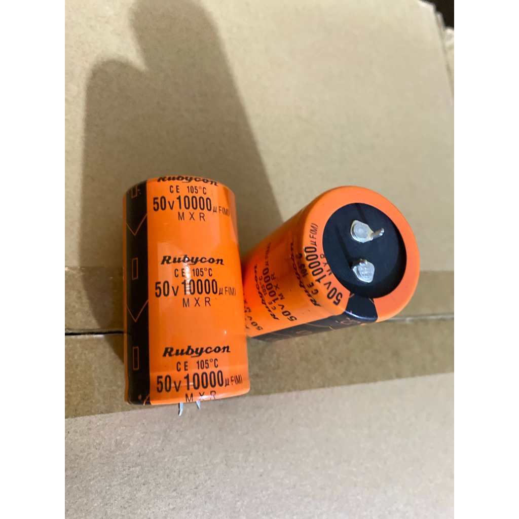Jual Elco 10000uf 50v Rubycon Oren Original Elco 10k 50v Rubycon Harga ...