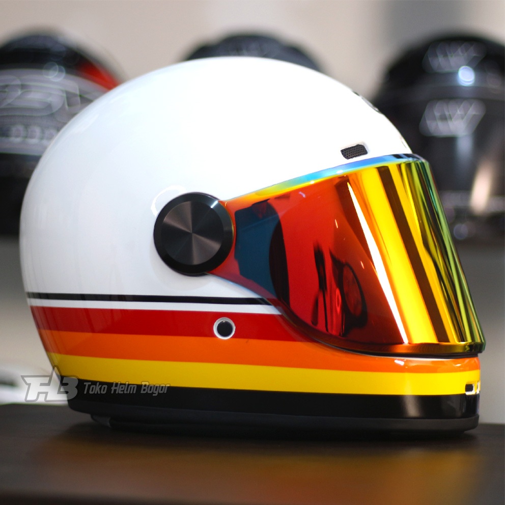 Jual HELM RETRO JP ROKR R1 BROKEN WHITE | HELM JPX RETRO FULLFACE ...