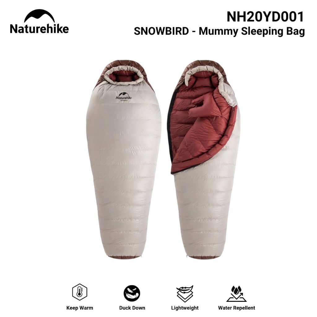 Naturehike Mummy Duck Down Sleeping Bag main image 1