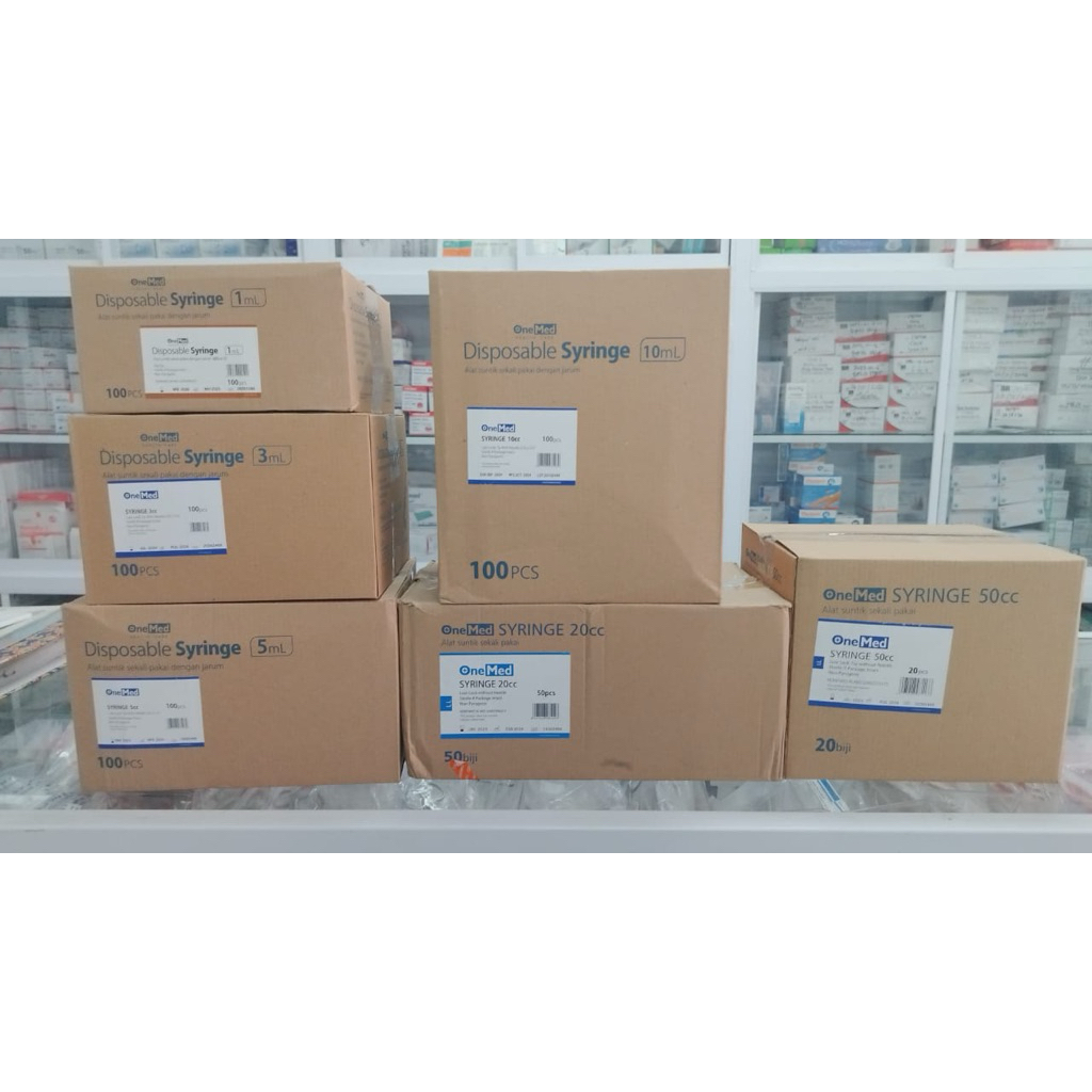 Jual Spoit 1 ml , 3 ml , 5 ml , 10 ml , 20 ml , 50 ml Onemed | Shopee ...