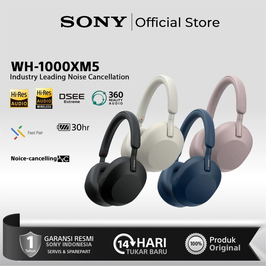 Sony 头戴式耳机 WH-1000XM5 无线降噪耳机