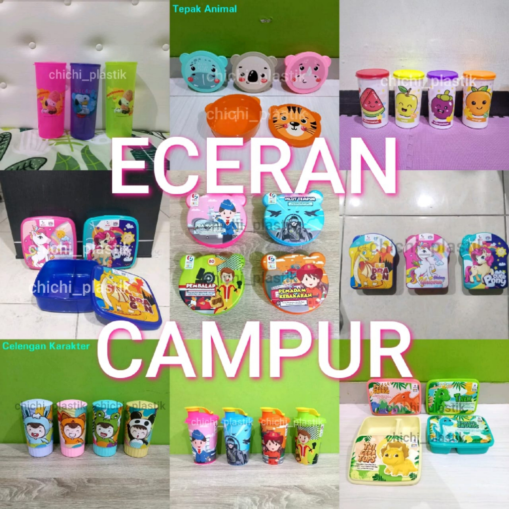 Jual ECERAN TEPAK PANDA ROTI MOON LUCKY CELNGAN ANIMAL BOTOL THUMBLER ...