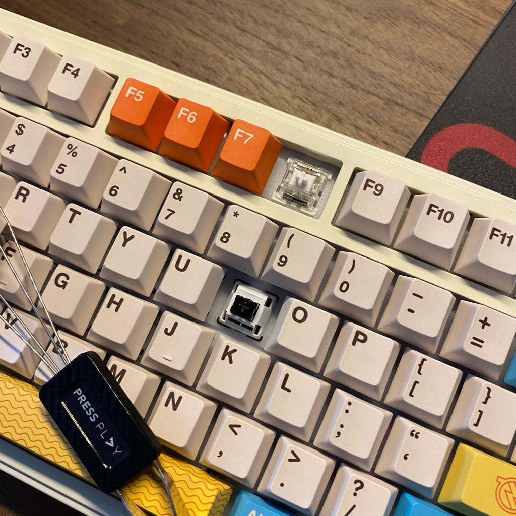 Jual Mechanical Keyboard Vortexseries NS75 switch Press Play dan Switch ...