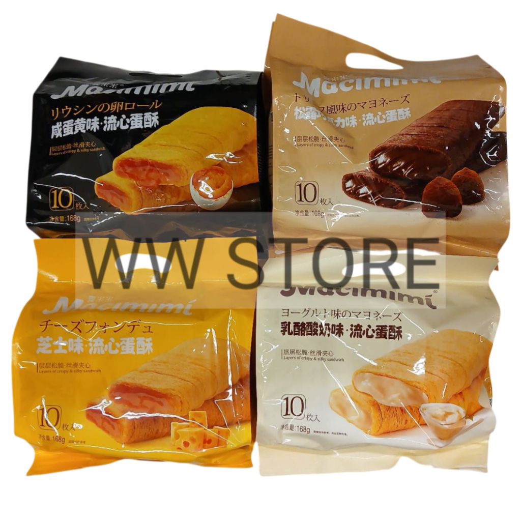 Jual Crepes rasa telur asin keju yogurt coklat cokelat truffle Macimimi ...