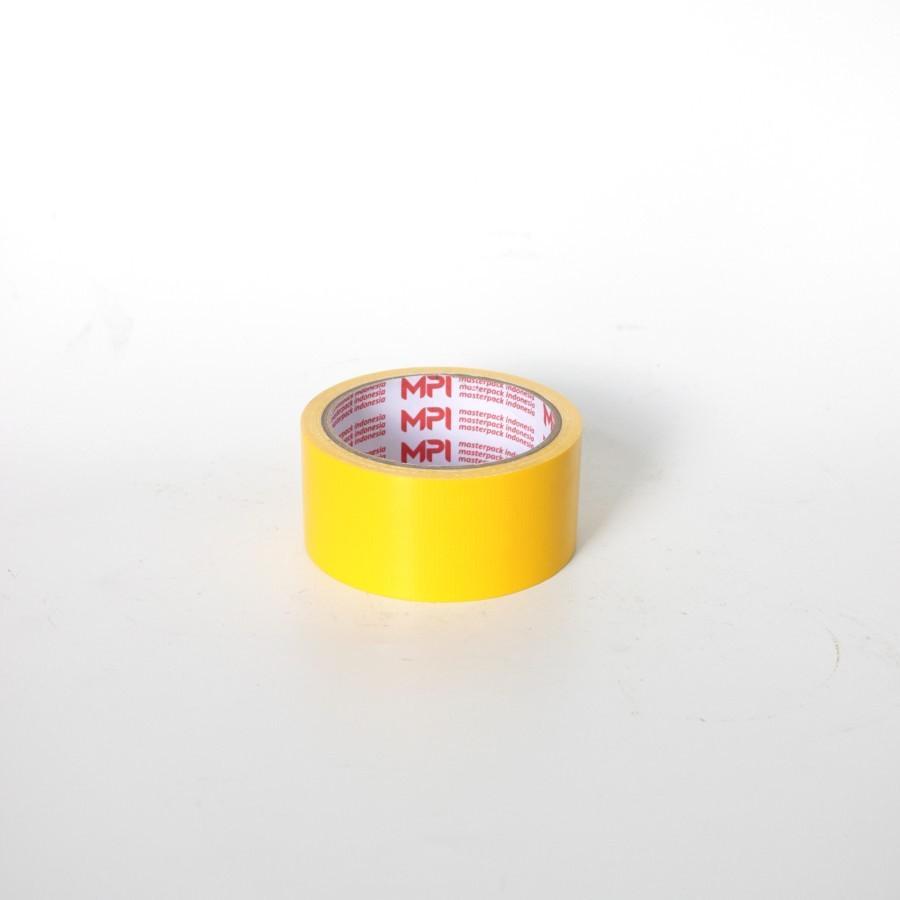 Jual Cloth Tape warna Kuning 2 INCH x 8 Meter MPI - Lakban kain Warna ...
